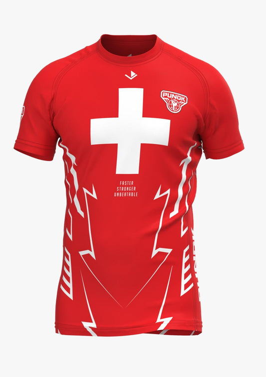 PUNOK Funktions-T-Shirt – Limited Edition Switzerland 🇨🇭